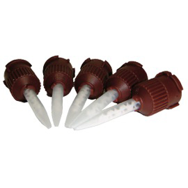 Exacta Cement Xtra Syringe Mixing Tips, Bag of 25 tips