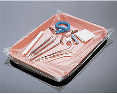 Brixton Disposable plastic Tray Cover, 11" x 14" flap-lock opening, 1000/Bx. Fit trays up