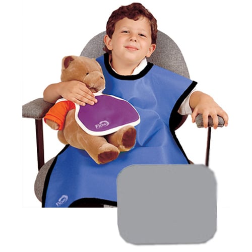 Flow XRay Child (20" x 20") XRay Lead Panoramic Apron without Collar GRAY Net32