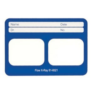 Perfect Pocket Film Mounts Vinyl/Blue 2 Window Horizontal, Size 2, box of 100 Blue Mounts
