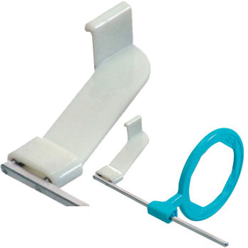 RAPiD #2 Horizontal Bite-Wing Blocks 6/Box. Replacement part X-Ray positioning system