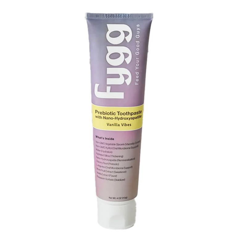 Fygg Fluoride-Free Nano-Hydroxyapatite Toothpaste, 4oz Tube, Vanilla Vibes, 1/Pk. Formulated