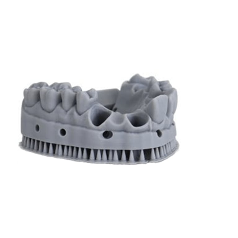Garreco Model 3D Ultra Photopolymer Resin, Orthodontic & Aligner Models, Peach, 1000g Bottle
