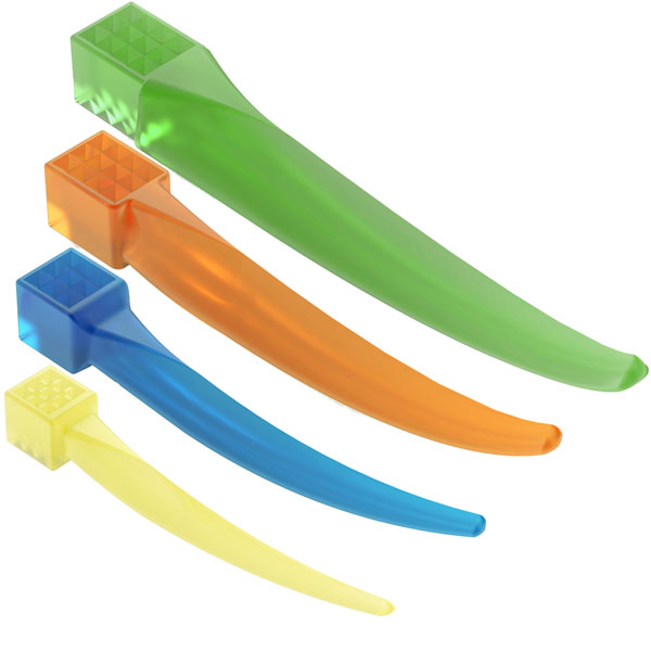 A+Wedge Refill - Extra Small Yellow, 100/Pk. Controls Gingival Bleeding. Coated with aluminum