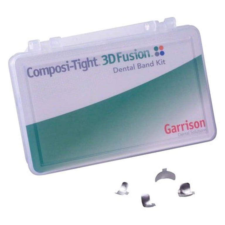 Composi-Tight 3D Fusion Firm Matrix Band Bulk Kit, 300/Pk. Maintain their shape during placement