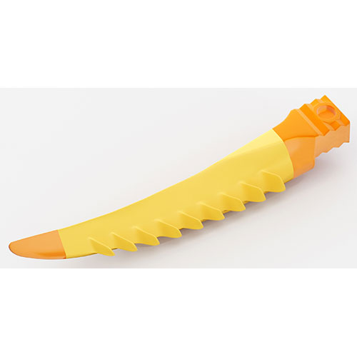 Composi-Tight 3D Fusion Wedge Orange/Medium Bulk Refill, 100/Pack. Wedges fuse two materials