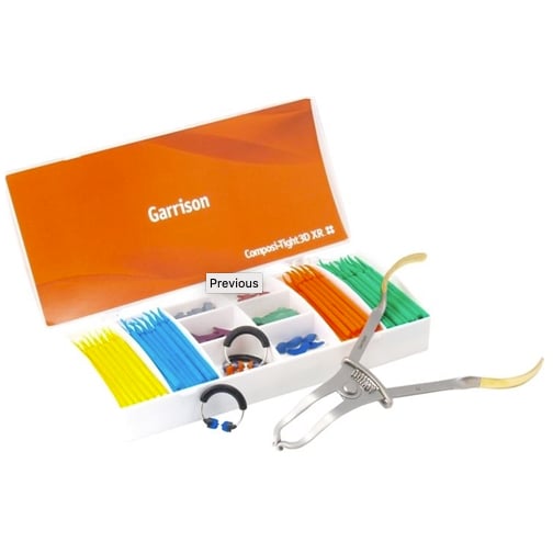 Composi-Tight 3D XR Sectional Matrix Kit 3D-KSW-10 with FenderWedge: 30-SXR100, 5-SXR150