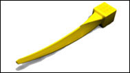 G-Wedge Yellow/Extra Small Bulk Refill, 300/Pack. If you prefer traditional wedge placement