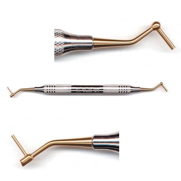 Garrison Dental Titanium Composite Instrument - Small and Medium tipped Multi-function Plugger