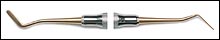 Garrison Dental Titanium Composite Instrument - Medium Blades for all composite restorations