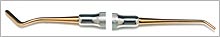 Garrison Dental Titanium Composite Instrument - Medium Blade / Medium Plugger for contouring small