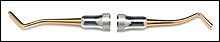Garrison Dental Titanium Composite Instrument - Medium Blade / Large Plugger for contouring larger
