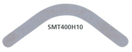 SlickBands Slick Bands - Regular Right-Curve. Provide a Lower Contact Point and Improve Isolation