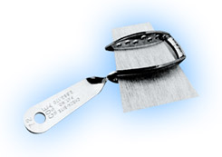 Check-Bite #72 - Unilateral, Non-Water Cooled Nickel Plated, Single Bite Tray. #267201