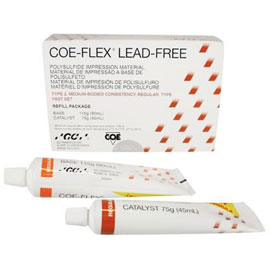 Coe-Flex Regular Set Regular Body - Lead-Free Rubber Base Impression Material, Standard Package