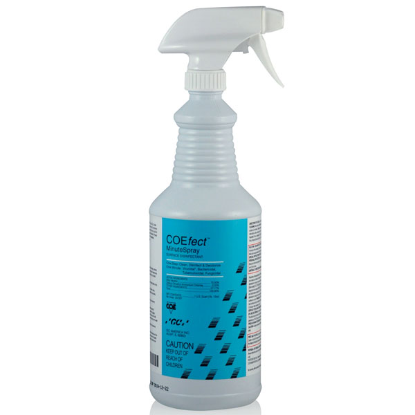 COEfect Minute Spray Surface Disinfectant, 32 oz. Bottle. 1minute