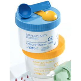 ExaFlex Putty Clinic Package: 5 - 500 Gm. Base, 5