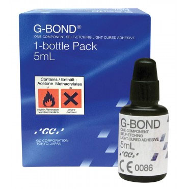 G-Bond Refill - 5 mL Bottle (No Tips). One Component, One Coat Bonding System for Light-Cured