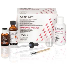 GC Reline Standard Package. Hard Denture Chairside Reline Material, Self-Curing. Standard Package
