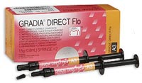 Gradia Direct Flo A2 Syringe - Light-cured Flowable Composite Restorative. Contains: 2 - 1.5 Gram