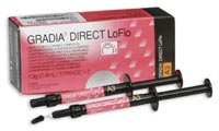Gradia Direct LoFlo A2 Syringe - Light-cured, Flowable Composite Restorative. Contains: 2 - 1.3