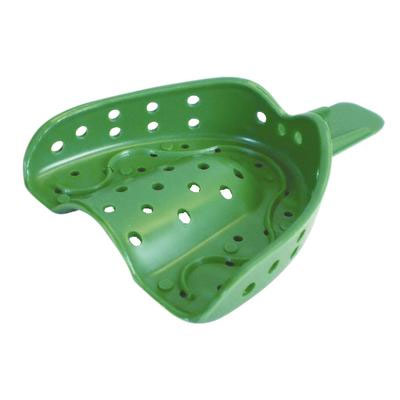 COE Spacer Trays #1D Large Green Perforated Upper Full-Arch Plastic Impression Tray (250012)