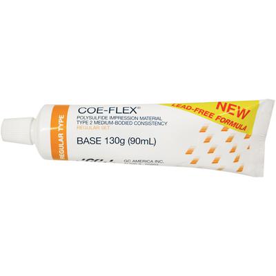 Coe-Flex Regular Set Regular - Body Lead-Free Rubber Base Impression Material, Base Only - 90 ml
