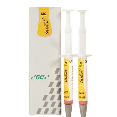 GC Initial INmetalbond paste, 2 x 4 g Syringes. INmetalbond is a bonder that is used as an