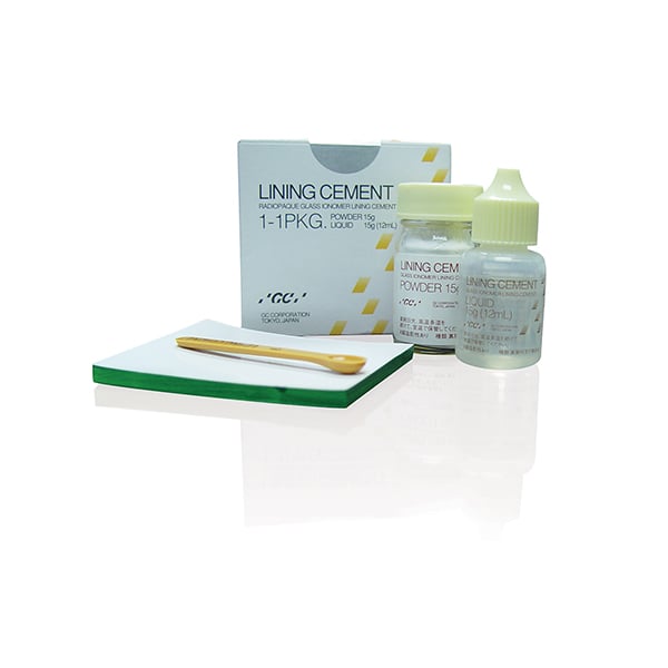GC Lining Cement, Glass Ionomer, 11 Package. 15 Gm. Powder, 15 Gm