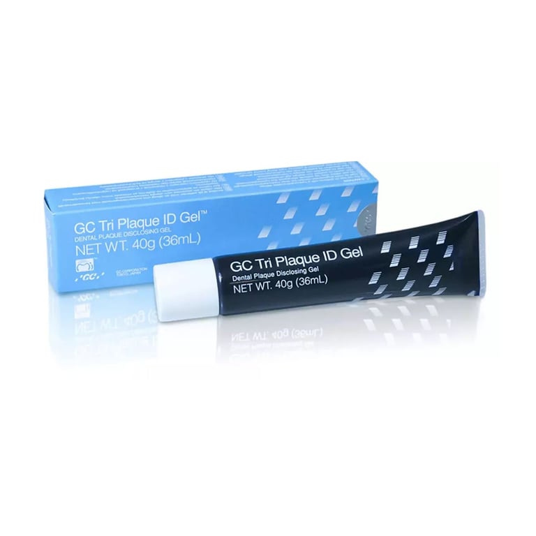 GC Tri Plaque ID Gel, identifies new, mature and acid producing biofilms, Single 40 gram (36mL)