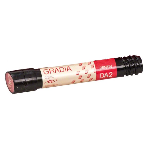 Gradia Direct Gradia Dentin Light Cured Micro Ceramic Composite Shade DA2, 2.9 ml Paste