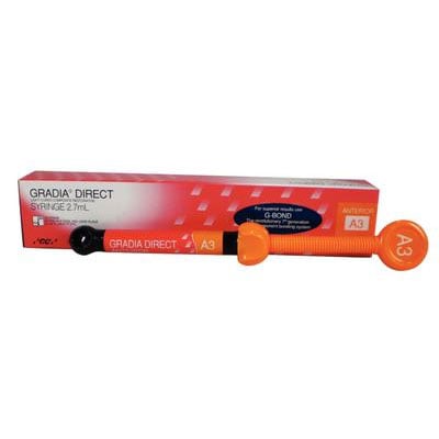 Gradia Direct A3 Syringe Refill - Visible Light-Cured Micro-Filled Hybrid Resin Composite, 2.7 mL