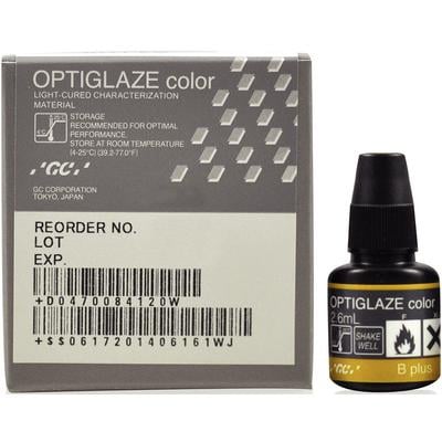 Optiglaze Color B Plus, 2.6ml Bottle. Light-cured Characterization Coating for Composite