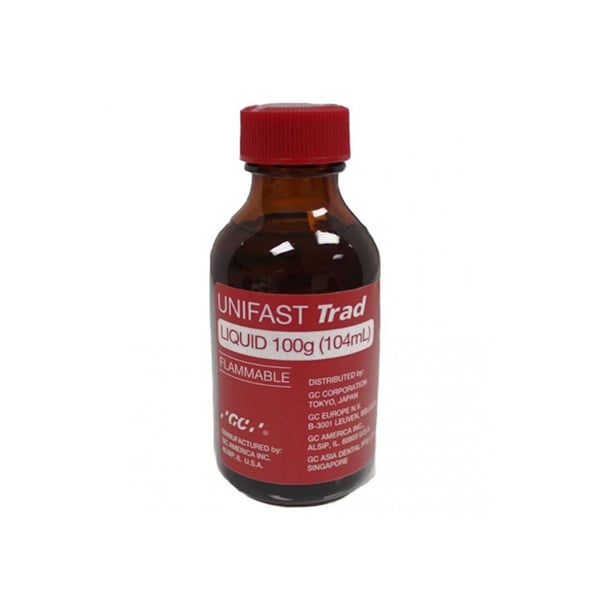 Unifast Trad Liquid refill only, Methylmethacrylate Resin, Recommended for denture (339291)