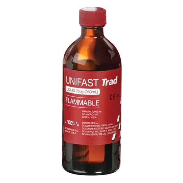 Unifast Trad Liquid refill only, Methylmethacrylate Resin, Recommended for denture (339292)