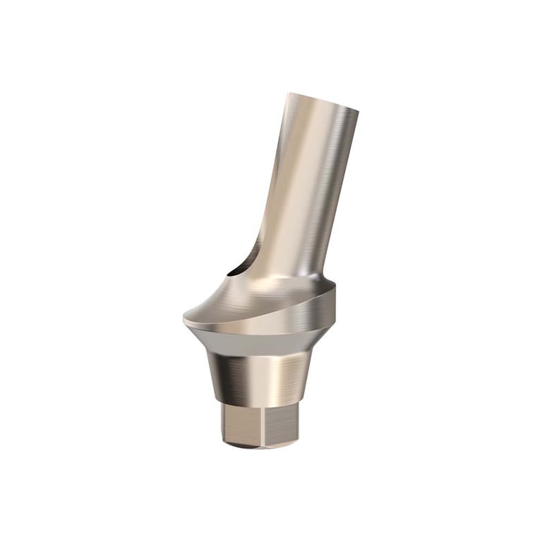 GDT Ø5.0mm Titanium Anatomic Angulated Abutment, 1.5mm GH, 15°, RP, 1/Pk. Designed