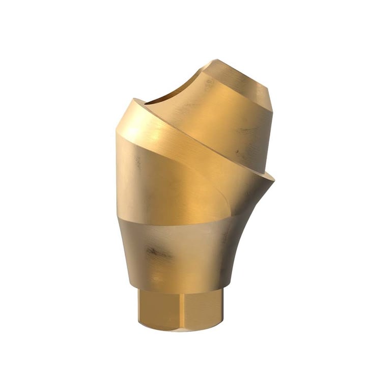 GDT Ø4.8mm Titanium Angulated Multi-Unit 1.6mm Abutment, 1.0mm GH, 30°, NP, 1/Pk. Designed