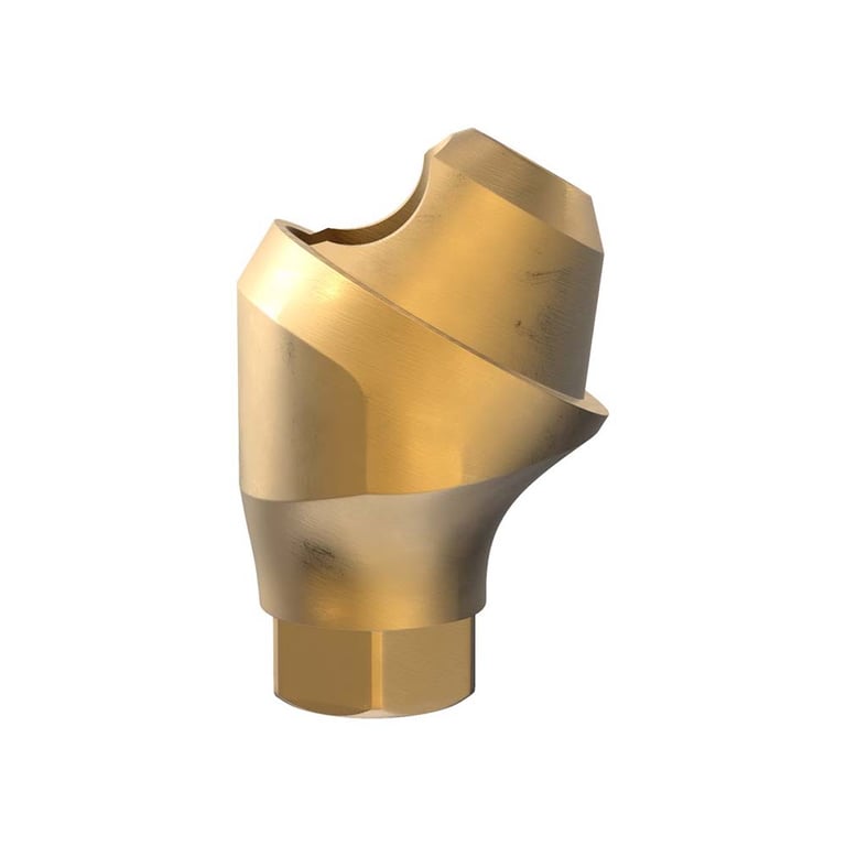 GDT Ø4.8mm Titanium Angulated Multi-Unit 1.6mm Abutment, 1.0mm GH, 30°, RP, 1/Pk. Designed