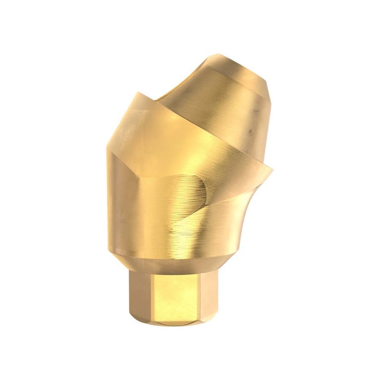 GDT Ø4.8mm Titanium Angulated Multi-Unit 1.6mm Abutment, 2.0mm GH, 30°, Internal Hex 2.42mm RP