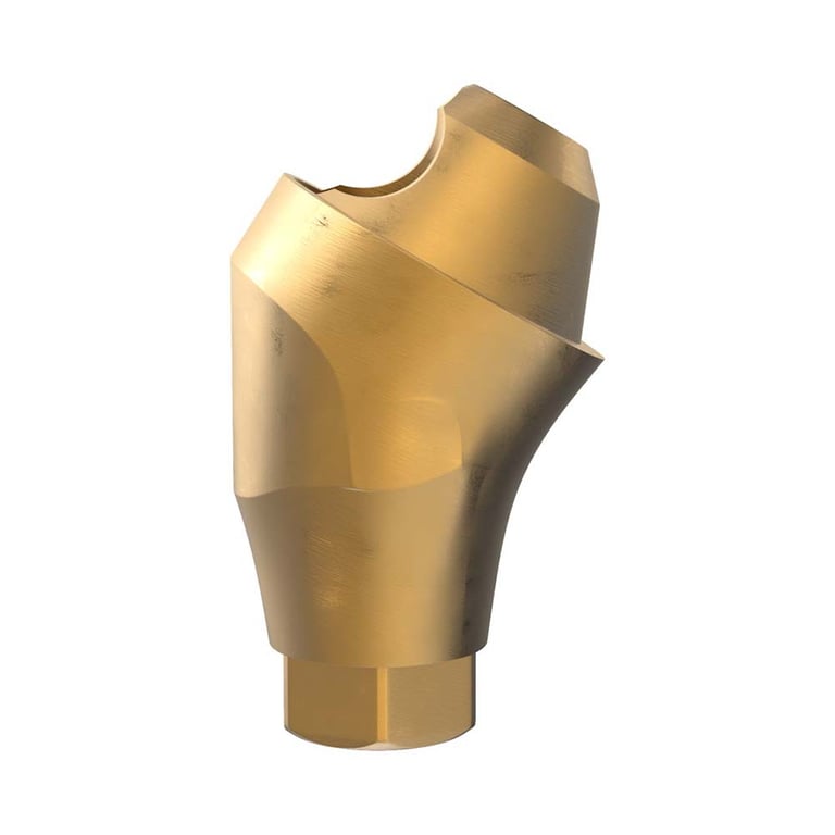 GDT Ø4.8mm Titanium Angulated Multi-Unit 1.6mm Abutment, 2.0mm GH, 30°, RP, 1/Pk. Designed