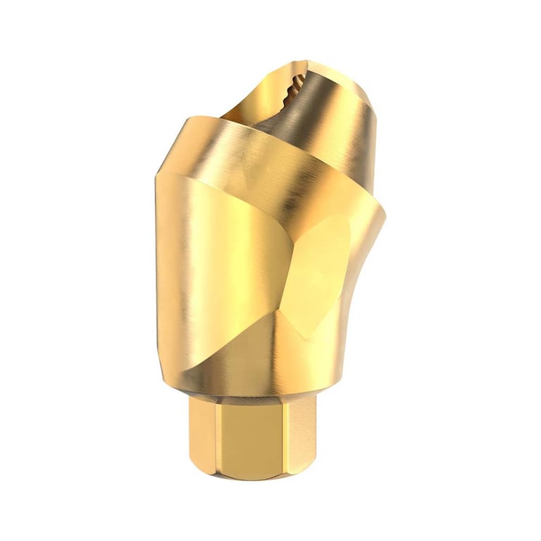GDT Ø4.8mm Titanium Angulated Multi-Unit 1.6mm Abutment, 3.0mm GH, 30°, Internal Hex 2.42mm RP