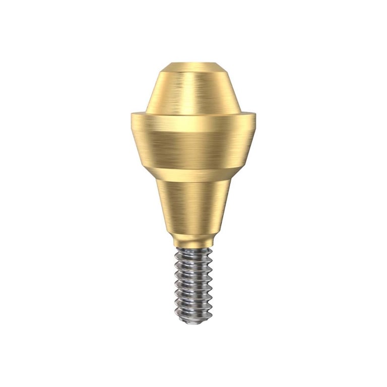 GDT Ø4.8mm Titanium Straight Multi-Unit 1.6mm Abutment, 2.0mm GH, NP, 1/Pk. Designed