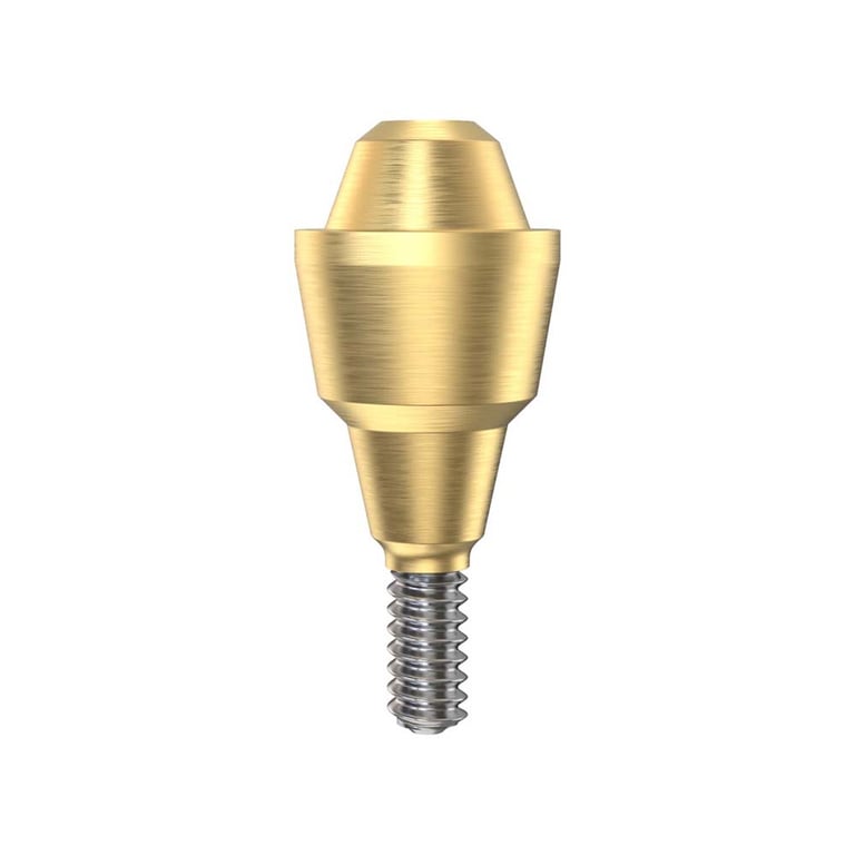 GDT Ø4.8mm Titanium Straight Multi-Unit 1.6mm Abutment, 3.0mm GH, NP, 1/Pk. Designed