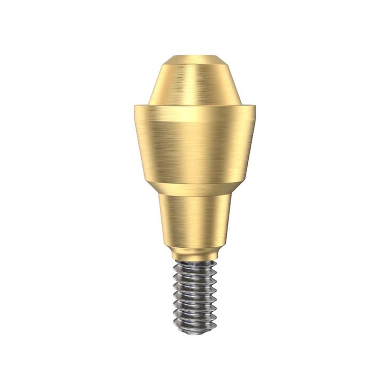 GDT Ø4.8mm Titanium Straight Multi-Unit 1.6mm Abutment, 3.0mm GH, RP, 1/Pk. Designed