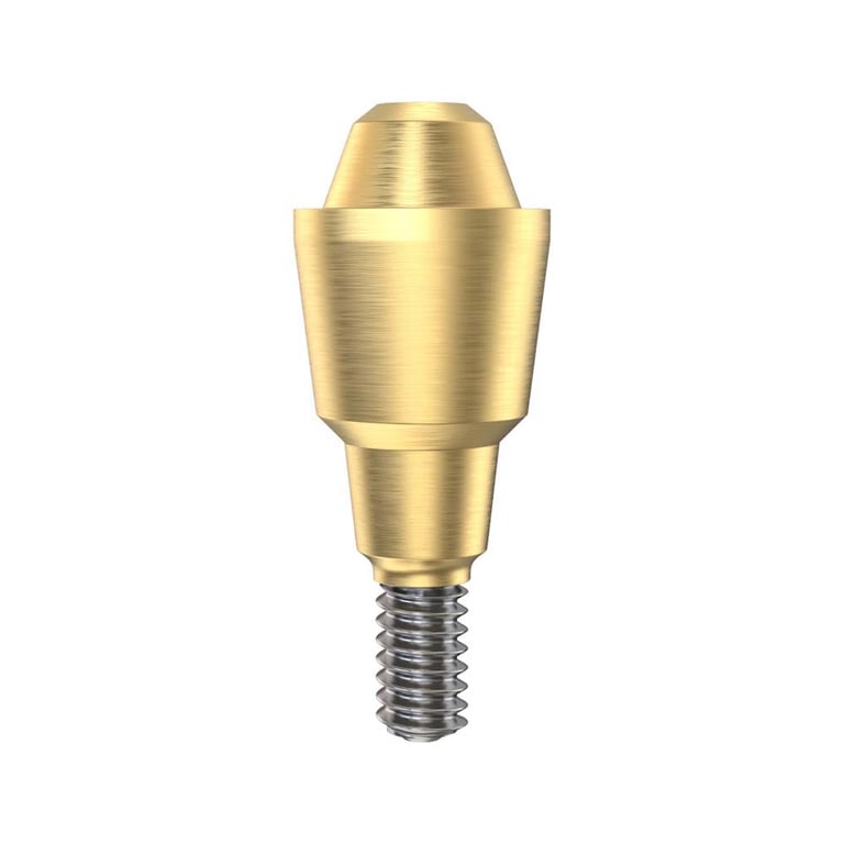 GDT Ø4.8mm Titanium Straight Multi-Unit 1.6mm Abutment, 4.0mm GH, RP, 1/Pk. Designed