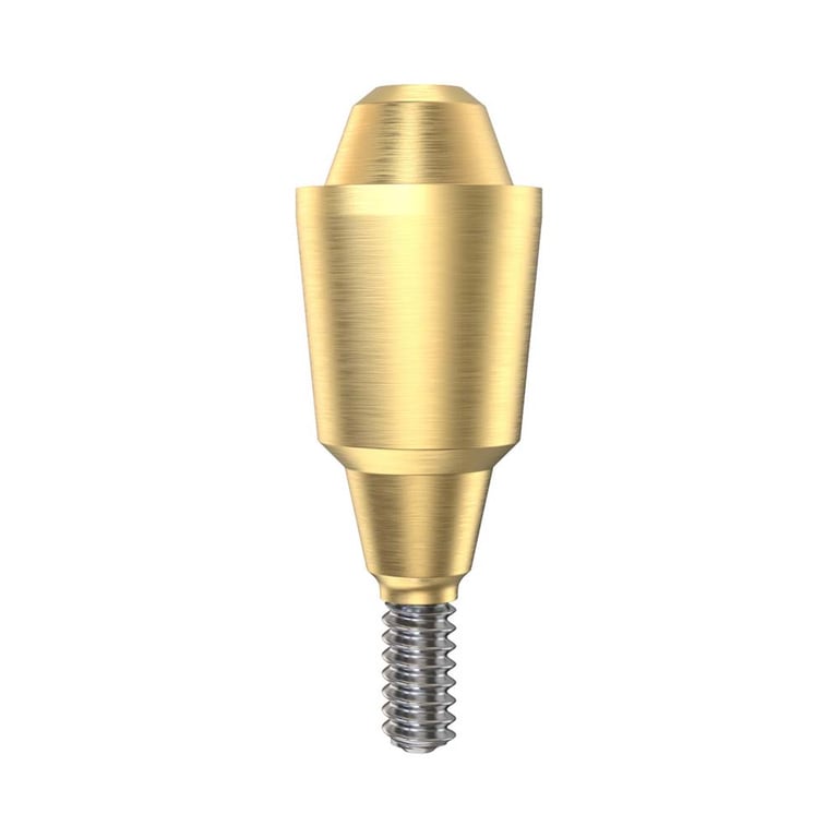 GDT Ø4.8mm Titanium Straight Multi-Unit 1.6mm Abutment, 5.0mm GH, NP, 1/Pk. Designed
