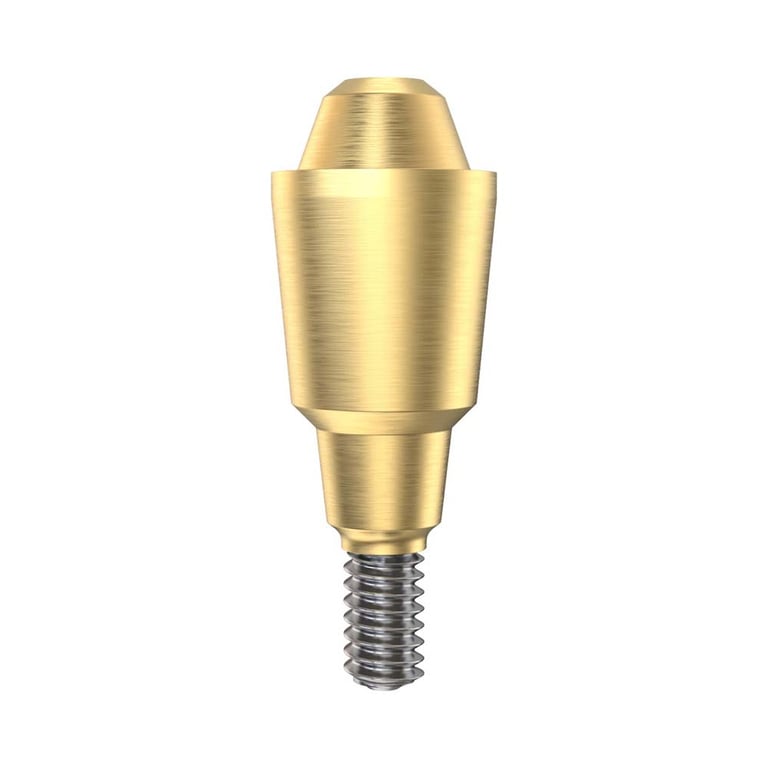GDT Ø4.8mm Titanium Straight Multi-Unit 1.6mm Abutment, 5.0mm GH, RP, 1/Pk. Designed
