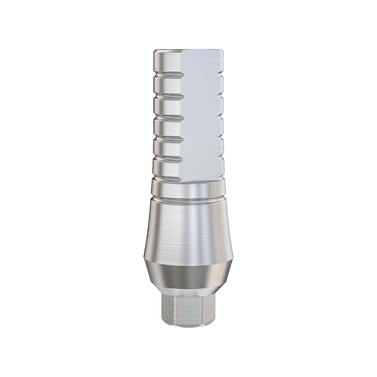 GDT Ø4.5mm Titanium Straight Abutment, 11.0mm GH, Internal Hex 2.42mm RP, 1/Pk. Designed