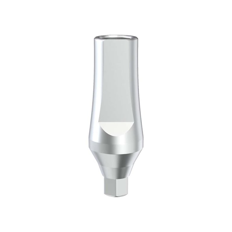 GDT Ø3.6mm Titanium Straight Abutment, 9.0mm GH, NP, 1/Pk. Designed for cement-retained