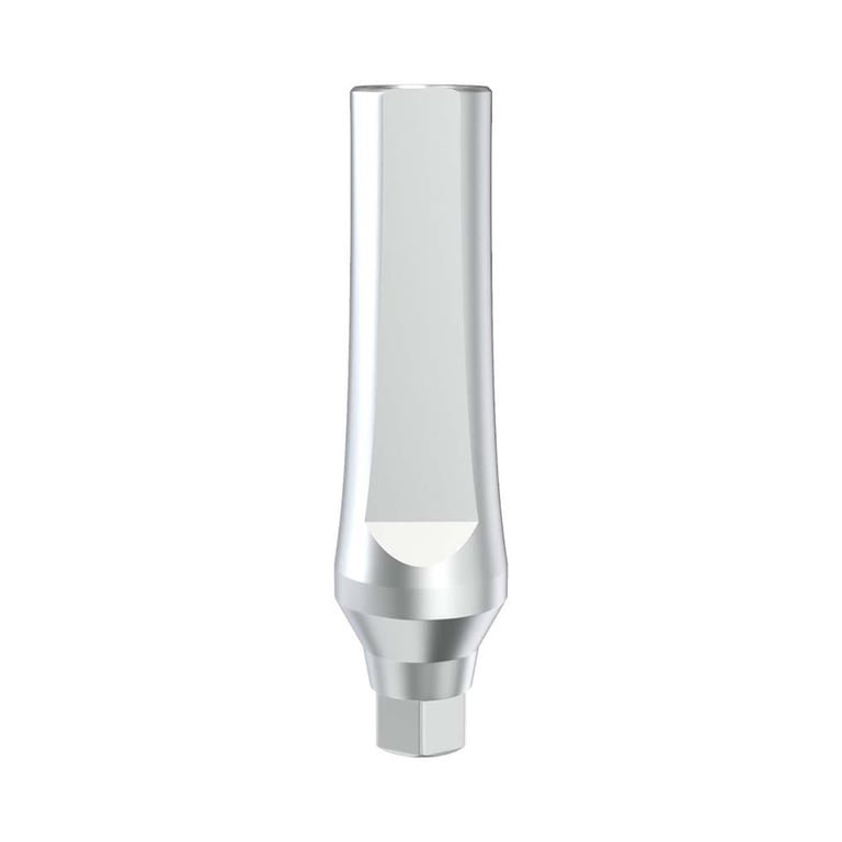 GDT Ø4.0mm Titanium Straight Abutment, 13.0mm GH, RP, 1/Pk. Designed for cement-retained